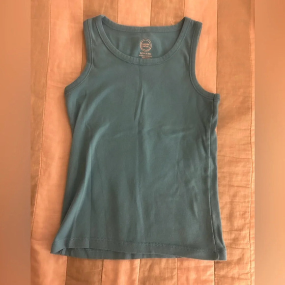 Wonder nation blue tank top - has some wash wear size 6/6x - Picture 1 of 4